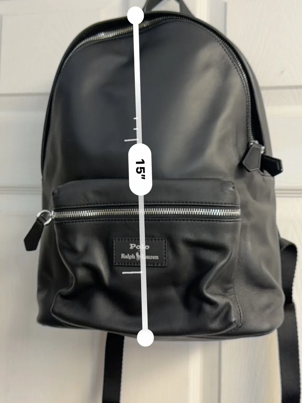 Polo Ralph Lauren Smooth Leather Backpack